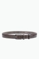 A1549 LEATHER BELT - Gray