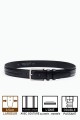 ZE-008-35 Leather Belt - Black