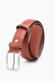 ZE-002-35 Leather Belt - Cognac