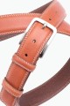 ZE-002-35 Leather Belt - Cognac