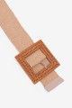 SE-8012 Braided elastic belt straw style