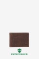 L496AV Portefeuille en cuir LUPEL® AVENTURA - Avec protection RFID : Couleur:Marron