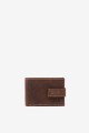 Lupel L531AV - AVENTURA - Leather Cardholder : colour:Brown