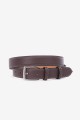 F047/EF Leather belt - Taupe