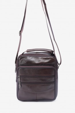 KJ6612 Split leather Reporter crossbody bag