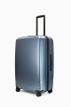 ELITE PURE MATE Polycabonate suitcase E2129 : Color:Bleu Ardoise, Size:CABINE (55CM)