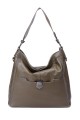 5109 synthetic handbag : Color:Kaki
