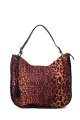 B8039L-21-N synthetic handbag : Color:Brick
