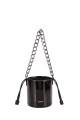 DAVID JONES CM6325 small bucket crossbody bag : Color:Black