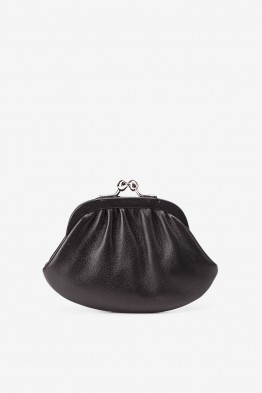 SF450 Leather purse Black