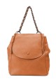 5107 synthetic backpack : Color:Cognac