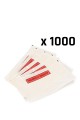Pochettes transparentes adhésives "Documents enclosed" 3 plis