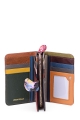 KJ1302 Leather Patchwork Wallet