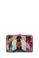 KJ1302 Leather Patchwork Wallet