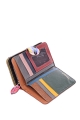 KJ1302 Leather Patchwork Wallet