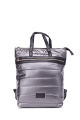 Synthetic buffy backpack 9842 : Color:Gun metal