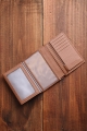 ZEVENTO ZE-2112R Leather wallet with RFID protection