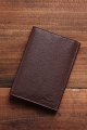 ZEVENTO ZE-2112R Leather wallet with RFID protection