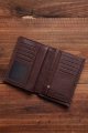 ZEVENTO ZE-2112R Leather wallet with RFID protection