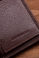 ZEVENTO ZE-2112R Leather wallet with RFID protection