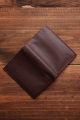 ZEVENTO ZE-2112R Leather wallet with RFID protection
