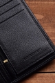ZEVENTO ZE-2112R Leather wallet with RFID protection