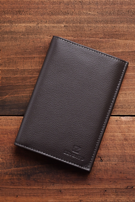 ZEVENTO ZE-2112R Leather wallet with RFID protection : colour:Taupe