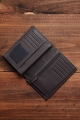 ZEVENTO ZE-2112R Leather wallet with RFID protection