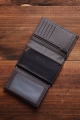 ZEVENTO ZE-2112R Leather wallet with RFID protection