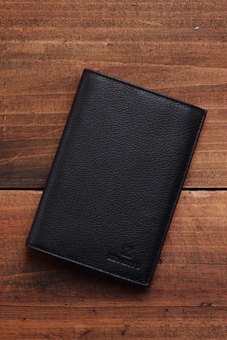 ZEVENTO ZE-2113R Leather wallet with RFID protection : colour:Black