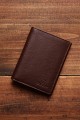 ZEVENTO ZE-2114R Leather wallet with RFID protection
