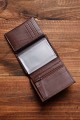 ZEVENTO ZE-2114R Leather wallet with RFID protection