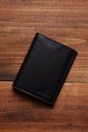 ZEVENTO ZE-2114R Leather wallet with RFID protection : colour:Black