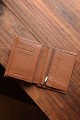 ZEVENTO ZE-2114R Leather wallet with RFID protection