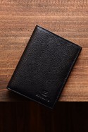 ZEVENTO ZE-2115R Portefeuille en cuir de vachette avec protection RFID