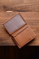 ZEVENTO ZE-2116R Leather wallet with RFID protection