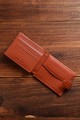 ZEVENTO ZE-2117R Leather wallet with RFID protection