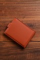 ZEVENTO ZE-2117R Leather wallet with RFID protection