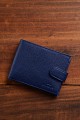 ZEVENTO ZE-2117R Leather wallet with RFID protection : colour:Blue