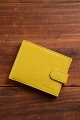 ZEVENTO ZE-2117R Leather wallet with RFID protection : colour:Yellow