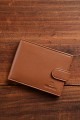 ZEVENTO ZE-2117R Leather wallet with RFID protection : colour:Tan