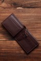 ZEVENTO ZE-2118r Leather wallet with RFID protection