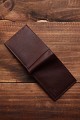 ZEVENTO ZE-2118r Leather wallet with RFID protection