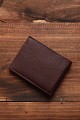 ZEVENTO ZE-2118r Leather wallet with RFID protection
