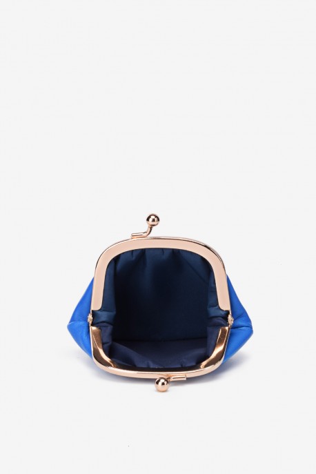SF450 Leather purse blue