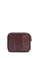 KJ2312 leather pouch for belt