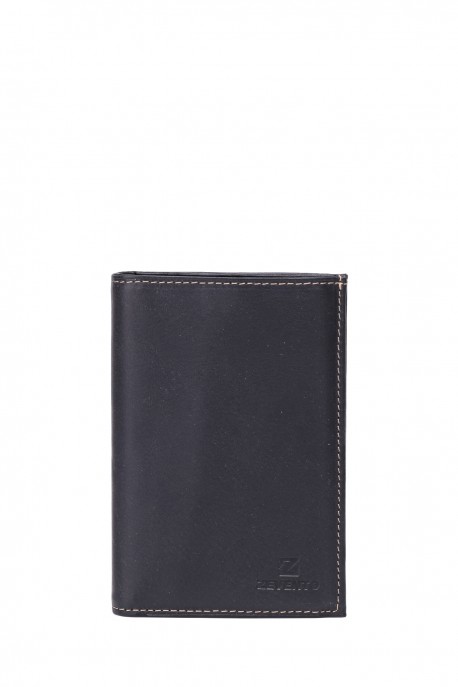 ZEVENTO ZE-4111R Leather wallet with RFID protection