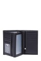 ZEVENTO ZE-4111R Leather wallet with RFID protection