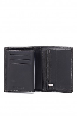 ZEVENTO ZE-4113R Leather wallet with RFID protection