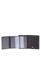 ZEVENTO ZE-4113R Leather wallet with RFID protection